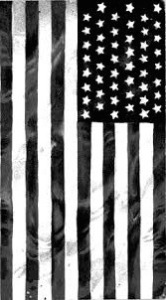 USAflagblack&white